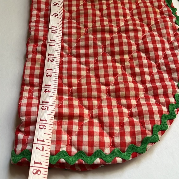 Vintage Holiday Apron Christmas Apron Handmade - Picture 7 of 7